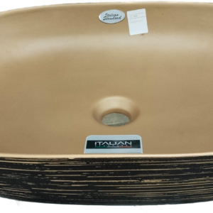 Premium Oval Countertop Wash Basin by Italian Standard