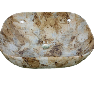 Premium marble style design basin