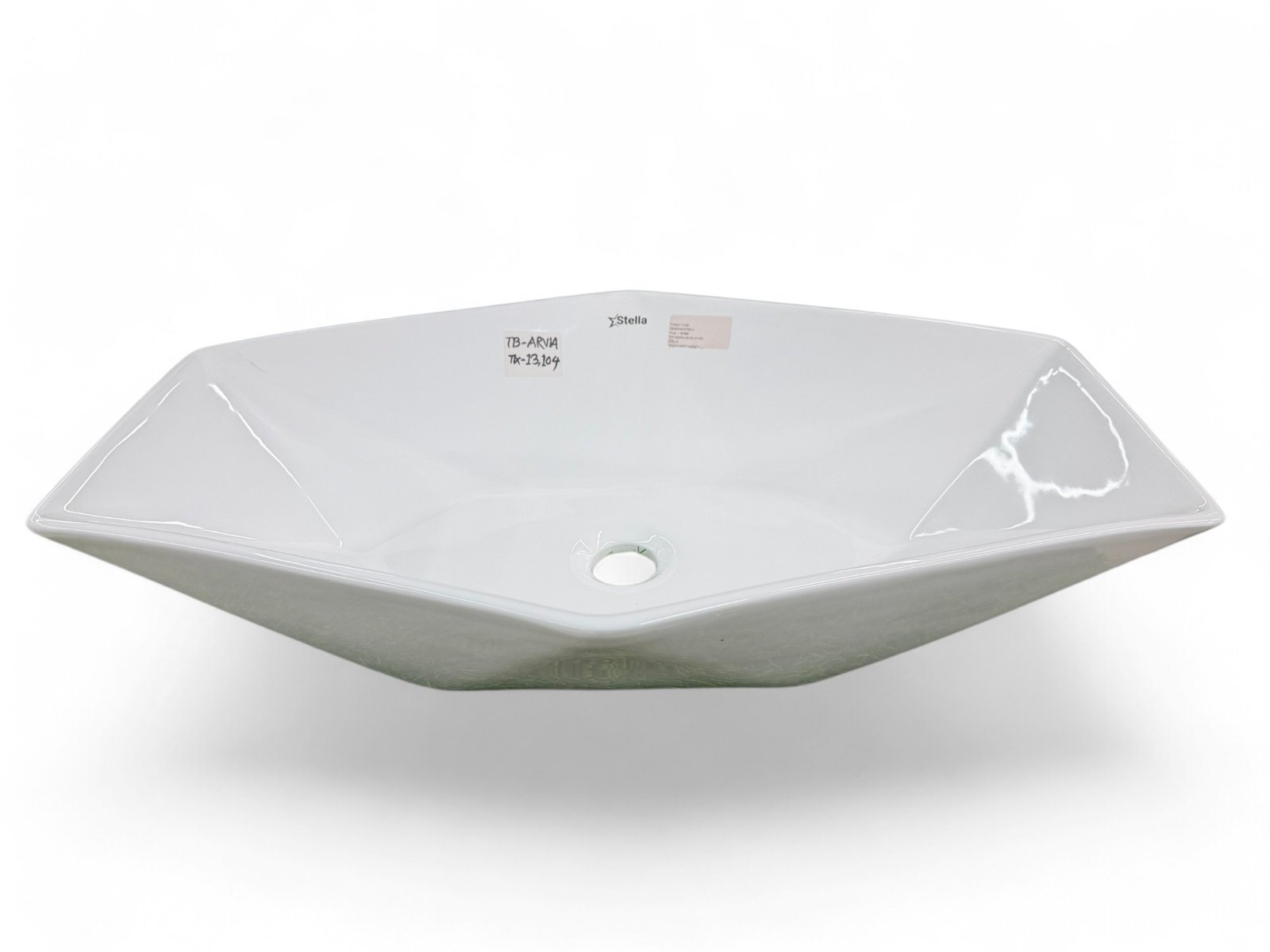Stella TB-ARVA Geometric Above-Counter Vessel Sink